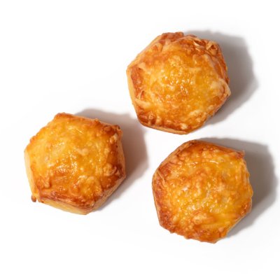 Mini pogacele cu brânză și cașcaval