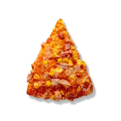 Mini pizza cu sunca si porumb